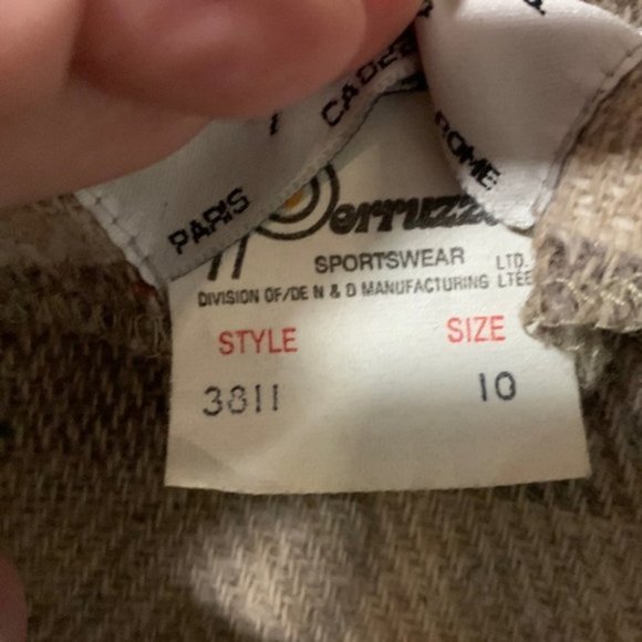 Brown Wool Blend Rauna Wrap - Picture 3 of 5